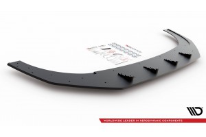 Street Pro Front Splitter Volkswagen Golf GTI Clubsport Mk8 - Black