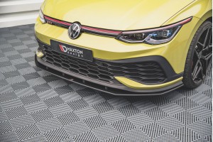 Street Pro Front Splitter Volkswagen Golf GTI Clubsport Mk8 - Black