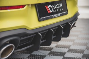 Street Pro Rear Diffuser V.1 Volkswagen Golf GTI Clubsport Mk8 - Black