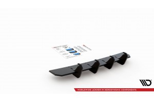 Street Pro Rear Diffuser V.1 Volkswagen Golf GTI Clubsport Mk8 - Black