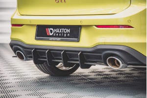 Street Pro Rear Diffuser V.1 Volkswagen Golf GTI Clubsport Mk8 - Black