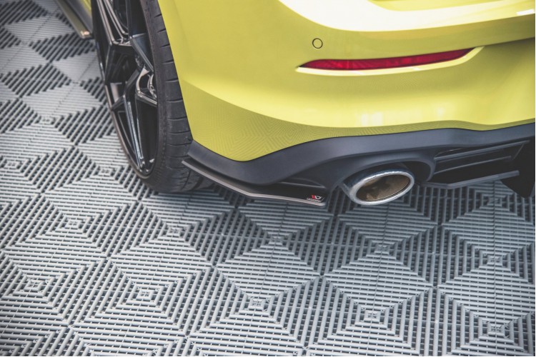 Street Pro Πίσω Πλευρικοί Splitters Volkswagen Golf GTI Clubsport Mk8 Facelift