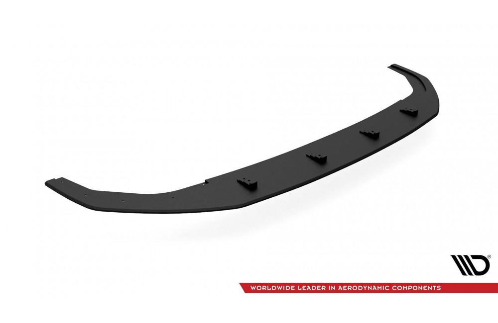 Street Pro Front Splitter Volkswagen Golf R Mk8 - Black