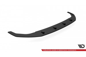 Street Pro Front Splitter Volkswagen Golf R Mk8 - Black