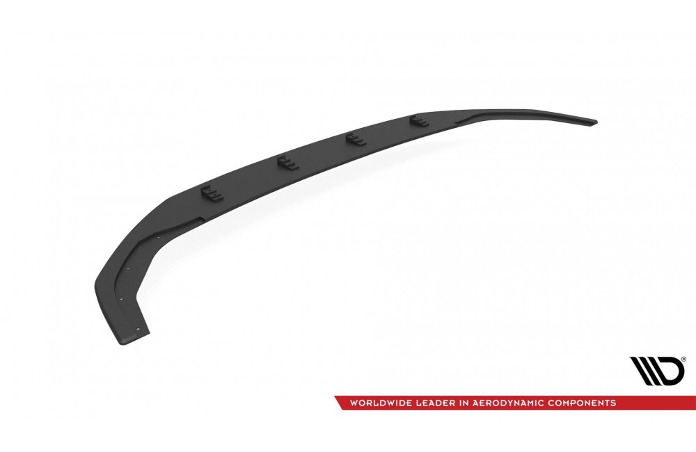 Street Pro Front Splitter Volkswagen Golf R Mk8 - Black