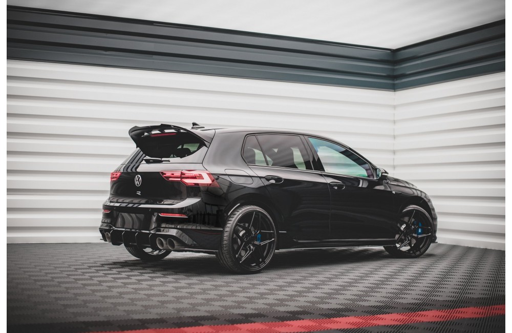 Street Pro Rear Diffuser Volkswagen Golf R Mk8 - Black