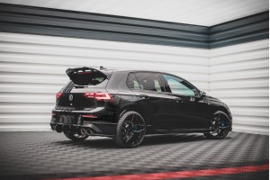 Street Pro Rear Diffuser Volkswagen Golf R Mk8 - Black