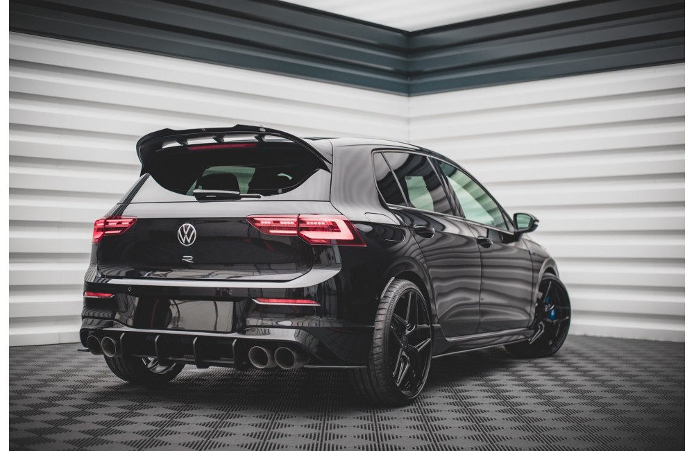 Street Pro Rear Diffuser Volkswagen Golf R Mk8 - Black