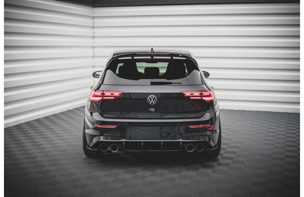 Street Pro Rear Diffuser Volkswagen Golf R Mk8 - Black