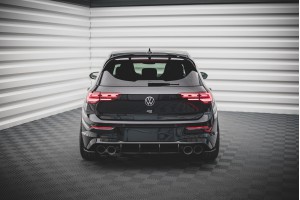 Street Pro Rear Diffuser Volkswagen Golf R Mk8 - Black