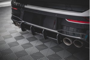 Street Pro Rear Diffuser Volkswagen Golf R Mk8 - Black