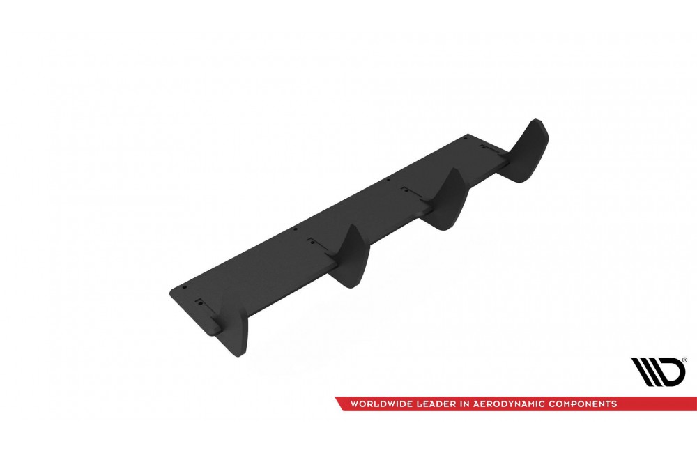 Street Pro Rear Diffuser Volkswagen Golf R Mk8 - Black