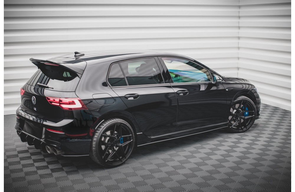 Street Pro Rear Side Splitters V.1 Volkswagen Golf R Mk8 / Mk8 Facelift - Black Street Pro Rear Side Splitters V.1 Volkswagen Golf R Mk8 / Mk8 Facelift - Black