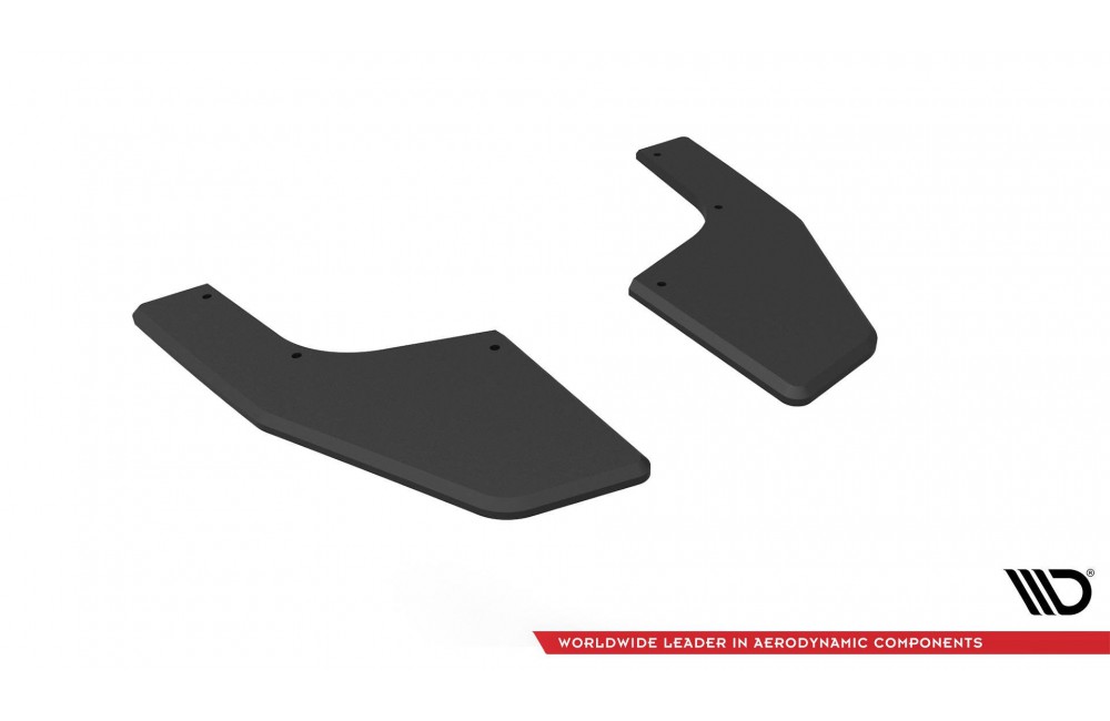 Street Pro Rear Side Splitters V.1 Volkswagen Golf R Mk8 / Mk8 Facelift - Black Street Pro Rear Side Splitters V.1 Volkswagen Golf R Mk8 / Mk8 Facelift - Black