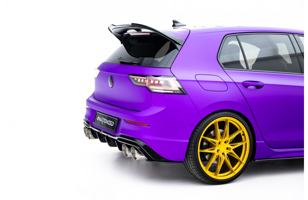 Street Pro Rear Side Splitters V.2 Volkswagen Golf R Mk8 / Mk8 Facelift - Black Street Pro Rear Side Splitters V.2 Volkswagen Golf R Mk8 / Mk8 Facelift - Black