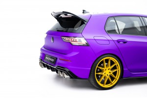 Street Pro Rear Side Splitters V.2 Volkswagen Golf R Mk8 / Mk8 Facelift - Black Street Pro Rear Side Splitters V.2 Volkswagen Golf R Mk8 / Mk8 Facelift - Black