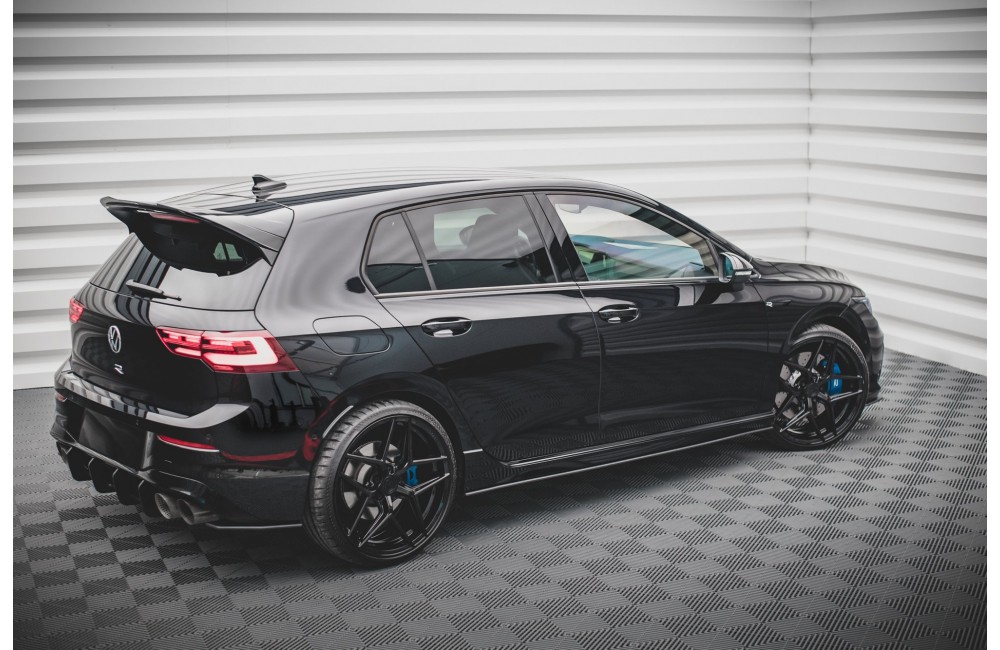 Street Pro Side Skirts Diffusers Volkswagen Golf R Mk8 Facelift - Black Street Pro Side Skirts Diffusers Volkswagen Golf R Mk8 Facelift - Black