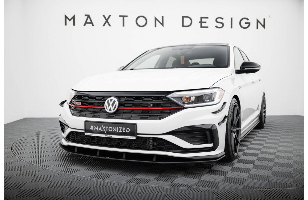 Street Pro Front Splitter Volkswagen Jetta GLI Mk7 - Black