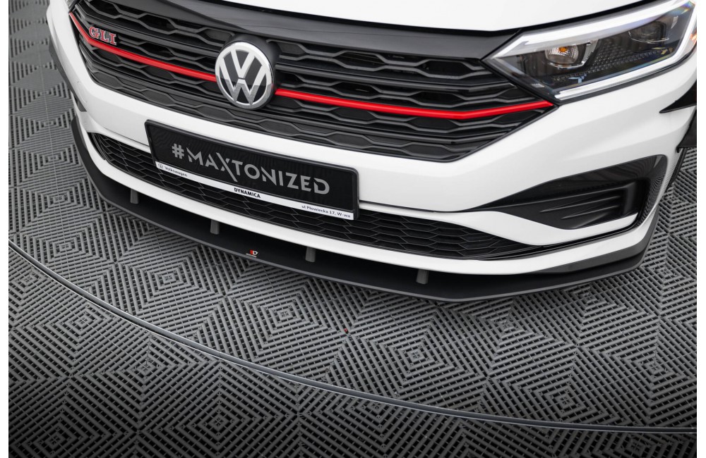 Street Pro Front Splitter Volkswagen Jetta GLI Mk7 - Black