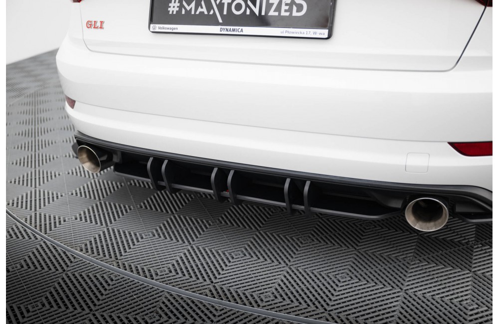 Street Pro Rear Diffuser Volkswagen Jetta GLI Mk7 - Black