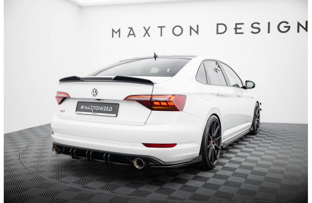 Street Pro Rear Diffuser Volkswagen Jetta GLI Mk7 - Black