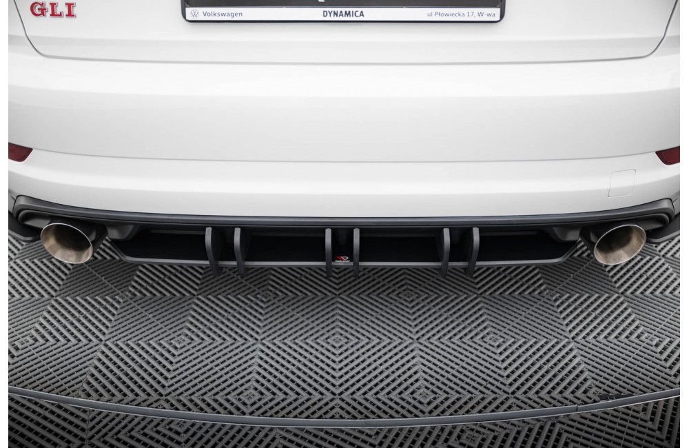 Street Pro Rear Diffuser Volkswagen Jetta GLI Mk7 - Black