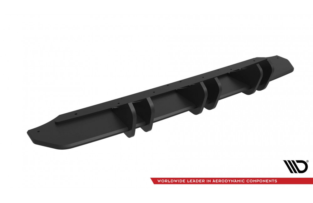 Street Pro Rear Diffuser Volkswagen Jetta GLI Mk7 - Black