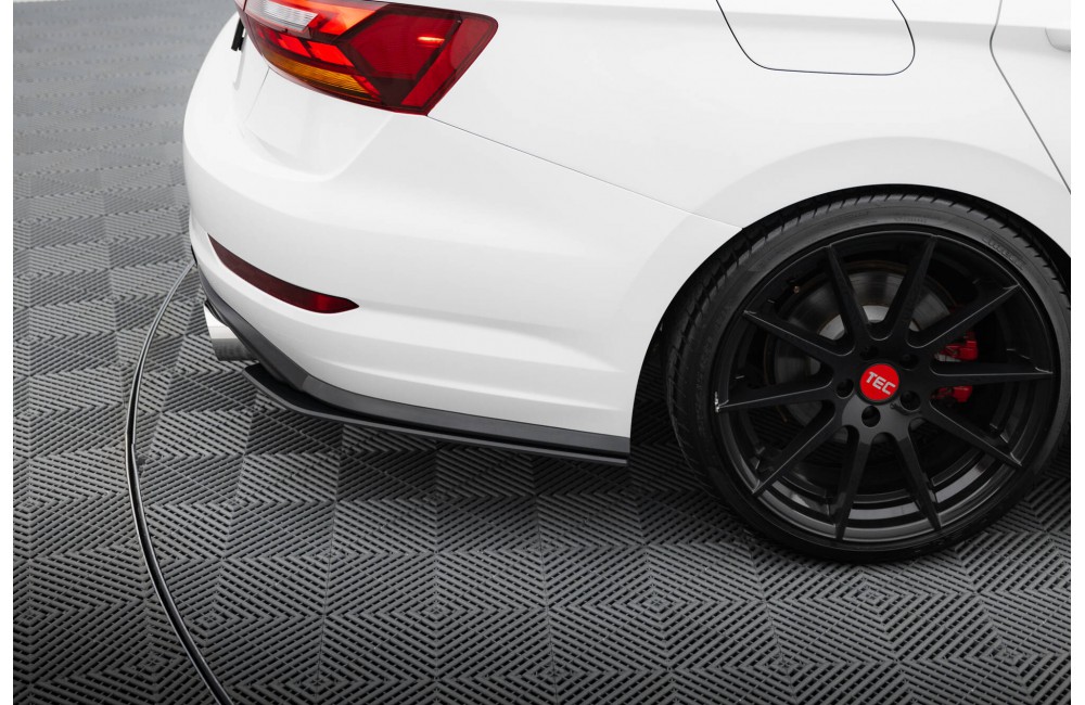 Street Pro Rear Side Splitters  Volkswagen Jetta GLI Mk7 - Black