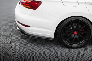 Street Pro Rear Side Splitters  Volkswagen Jetta GLI Mk7 - Black