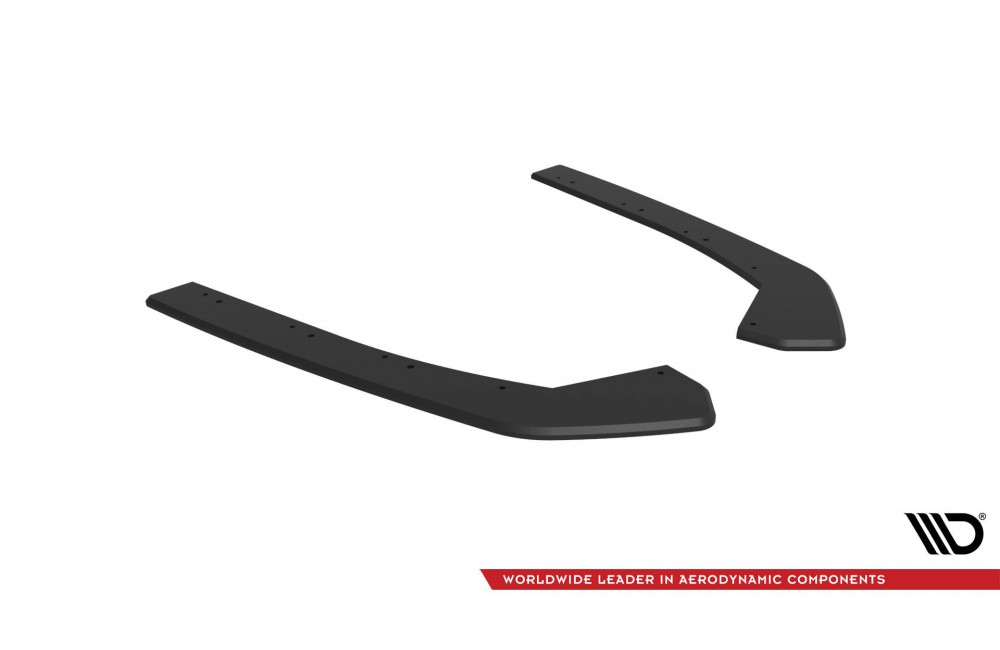 Street Pro Rear Side Splitters  Volkswagen Jetta GLI Mk7 - Black
