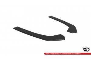 Street Pro Rear Side Splitters  Volkswagen Jetta GLI Mk7 - Black