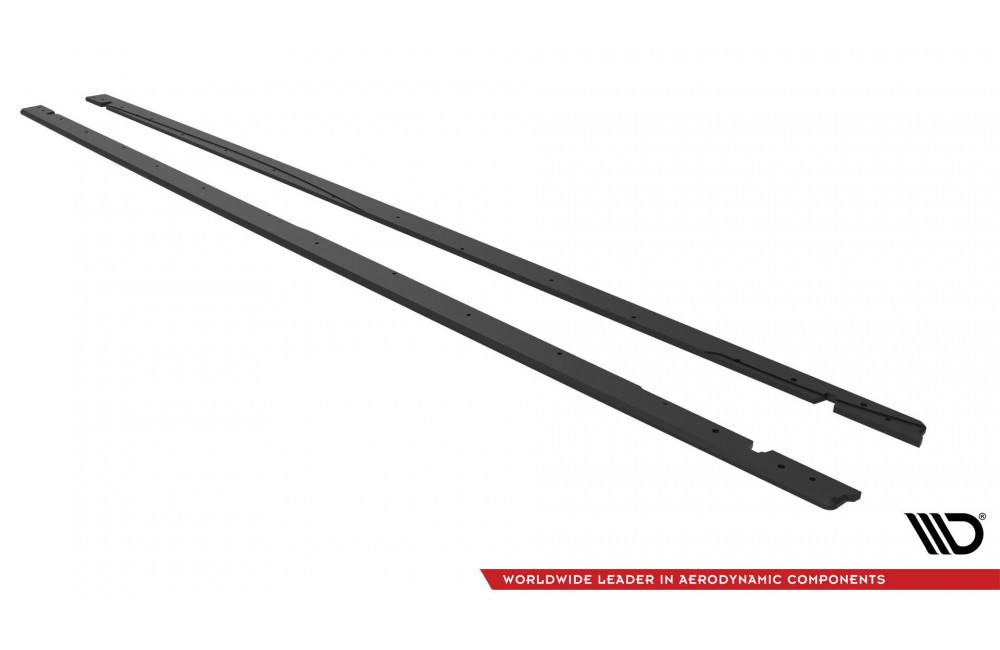 Street Pro Side Skirts Diffusers Volkswagen Jetta GLI Mk7 - Black Street Pro Side Skirts Diffusers Volkswagen Jetta GLI Mk7 - Black