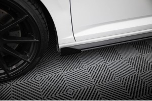Street Pro Side Skirts Diffusers + Flaps Volkswagen Jetta GLI Mk7 - Black + Gloss Flaps Street Pro Side Skirts Diffusers + Flaps Volkswagen Jetta GLI Mk7 - Black + Gloss Flaps