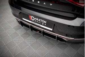 Street Pro Rear Diffuser Volkwagen Passat B8 Facelift - Black