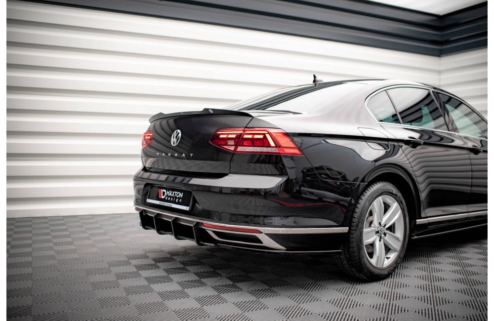 Street Pro Rear Diffuser Volkwagen Passat B8 Facelift - Black