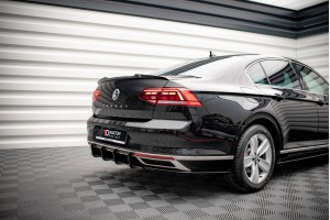 Street Pro Rear Diffuser Volkwagen Passat B8 Facelift - Black
