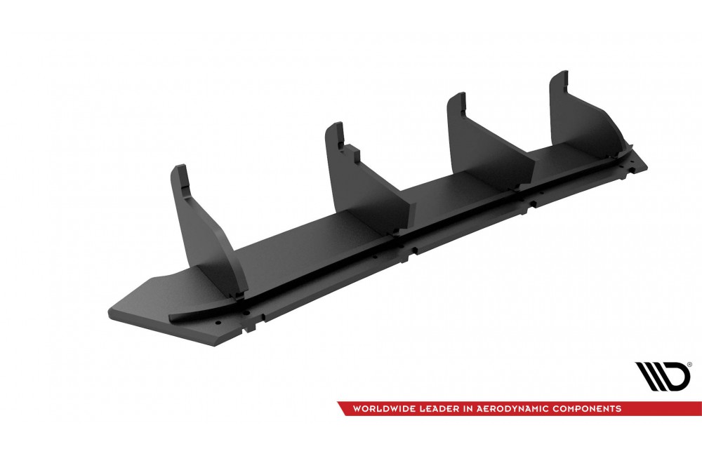 Street Pro Rear Diffuser Volkwagen Passat B8 Facelift - Black