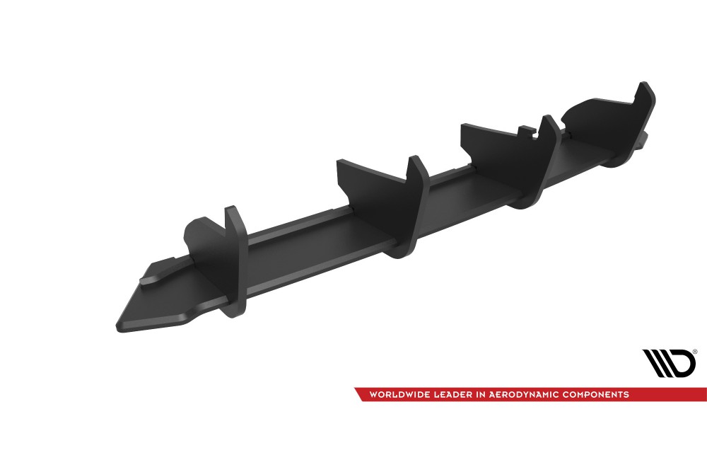 Street Pro Rear Diffuser Volkwagen Passat B8 Facelift - Black