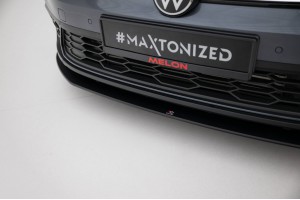 Street Pro Front Splitter Volkswagen Polo GTI Mk6 Facelift - Black