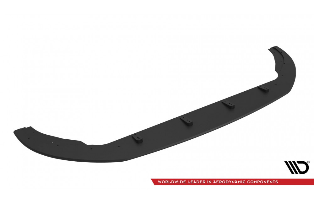 Street Pro Front Splitter Volkswagen Polo GTI Mk6 Facelift - Black