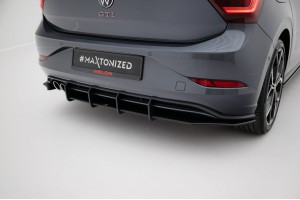Street Pro Rear Diffuser Volkswagen Polo GTI Mk6 Facelift - Black