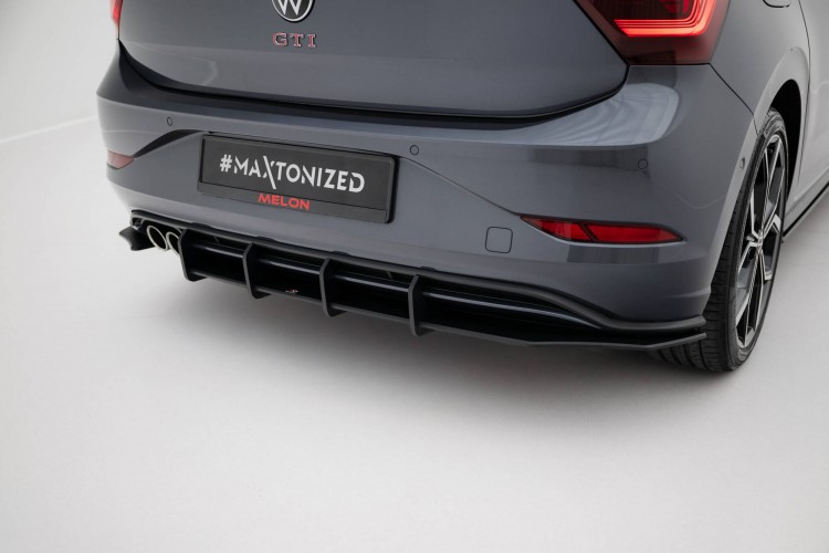 Street Pro Οπίσθιος diffuser Volkswagen Polo GTI Mk6 Facelift