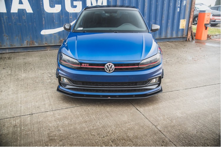 Street Pro Front Splitter Volkswagen Polo GTI Mk6