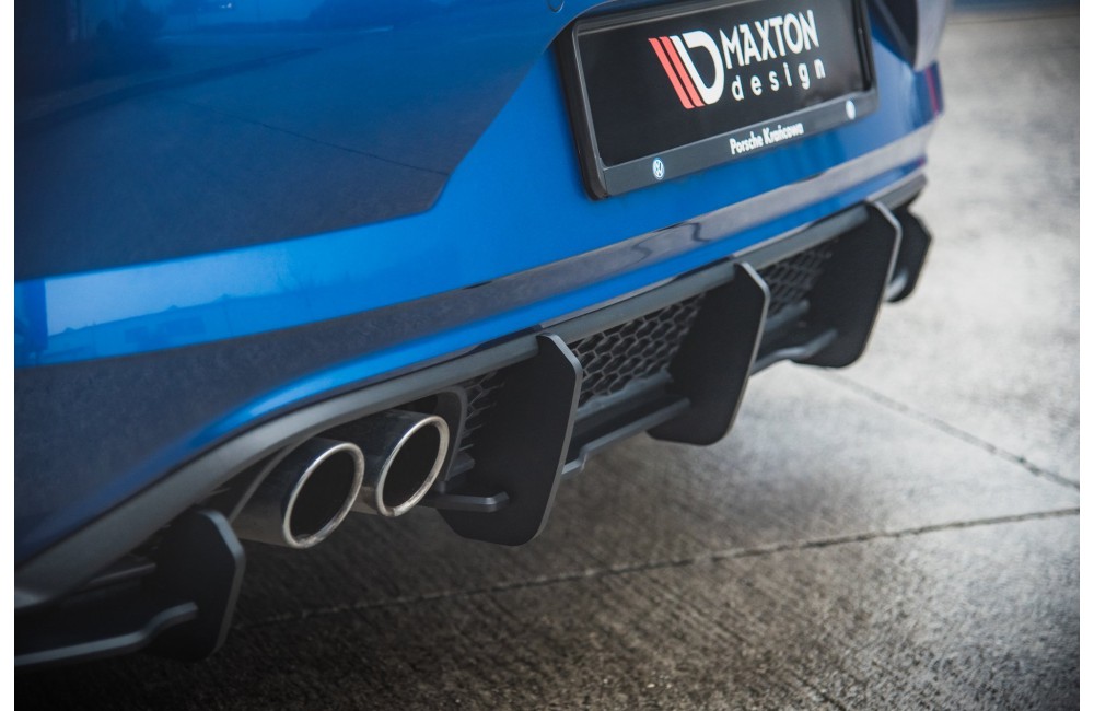 Street Pro Rear Valance Volkswagen Polo GTI Mk6 - Black