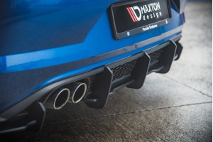 Street Pro Rear Valance Volkswagen Polo GTI Mk6 - Black
