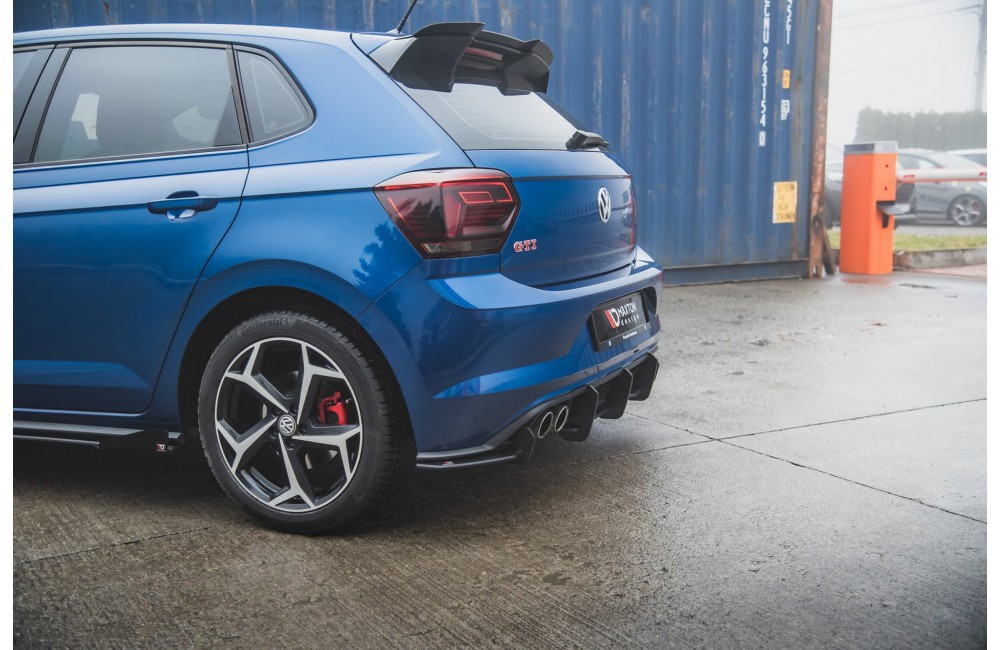 Street Pro Rear Valance Volkswagen Polo GTI Mk6 - Black