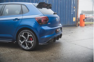 Street Pro Rear Valance Volkswagen Polo GTI Mk6 - Black