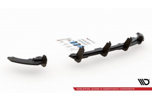 Street Pro Rear Valance Volkswagen Polo GTI Mk6 - Black