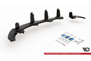 Street Pro Rear Valance Volkswagen Polo GTI Mk6 - Black
