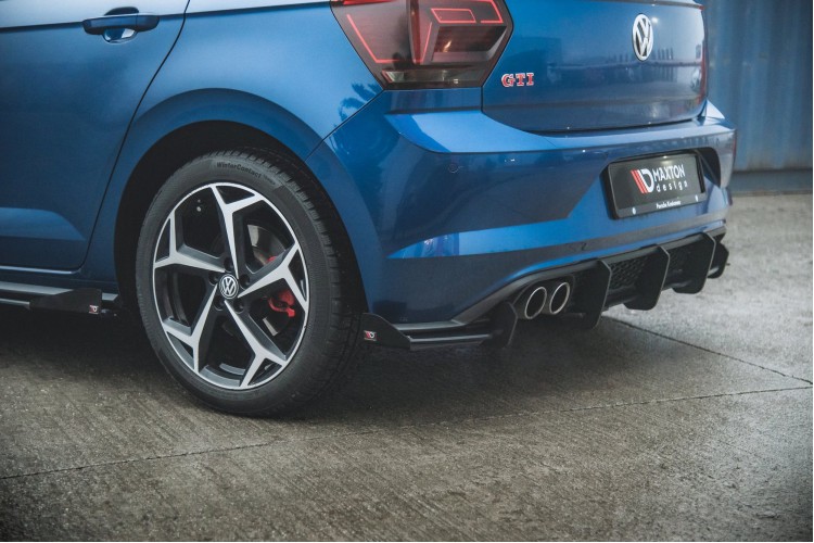 Street Pro Πίσω Κατώφλι + Αεροτομές Volkswagen Polo GTI Mk6